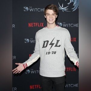 Limited Edition Diesel Half Knit Half Crew Sweater Gray